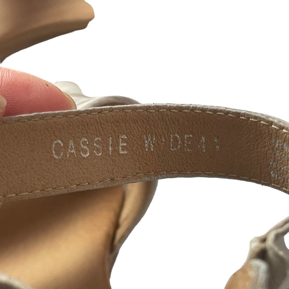 Miz Mooz Cassie Leather Heeled Sandals Sz. 41 W (US 8) - Picture 11 of 11